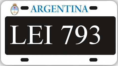 Patente LEI793