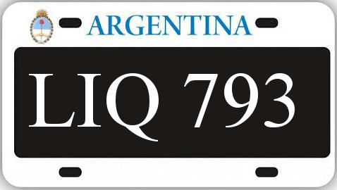 Patente LIQ793