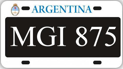 Patente MGI875
