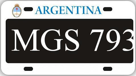 Patente MGS793