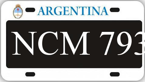 Patente NCM793