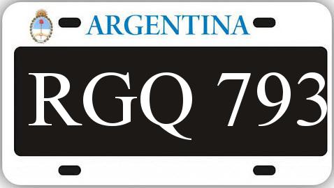 Patente RGQ793