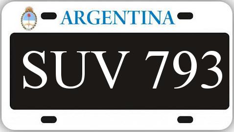 Patente SUV793