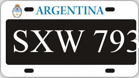 Patente SXW793