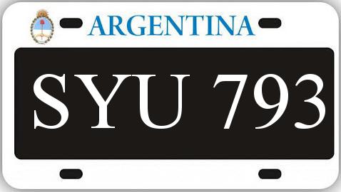 Patente SYU793