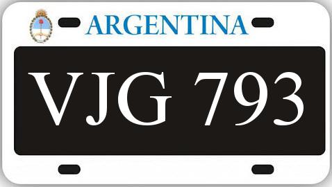 Patente VJG793