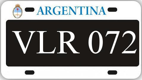 Patente VLR072