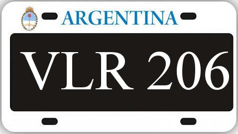 Patente VLR206