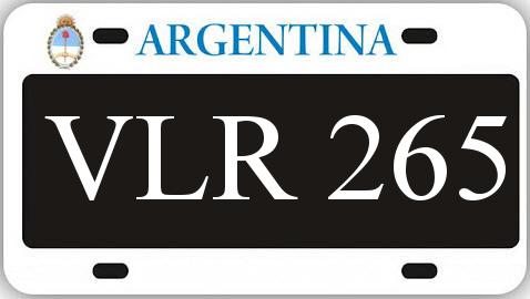 Patente VLR265