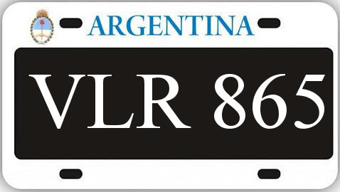 Patente VLR865