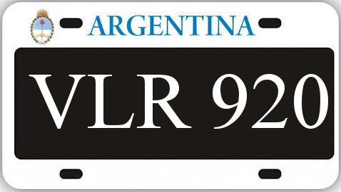 Patente VLR920