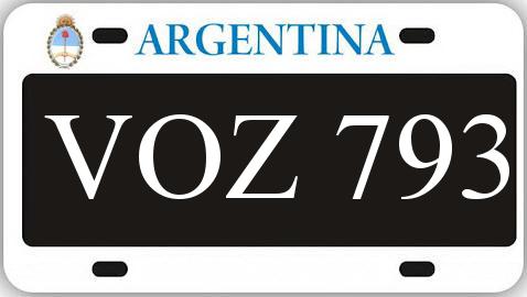 Patente VOZ793