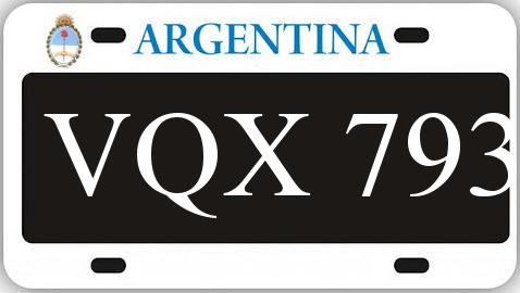 Patente VQX793