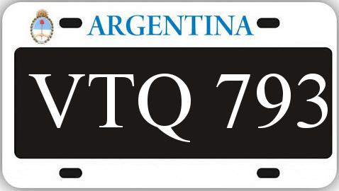 Patente VTQ793