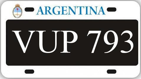 Patente VUP793