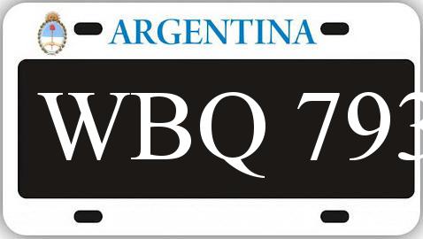 Patente WBQ793