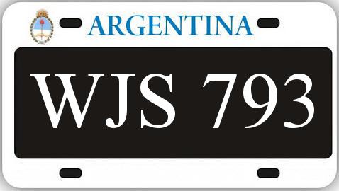 Patente WJS793