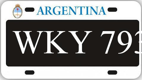 Patente WKY793