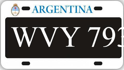 Patente WVY793