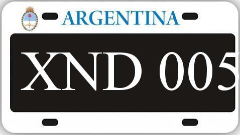 Patente XND005