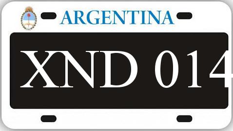 Patente XND014