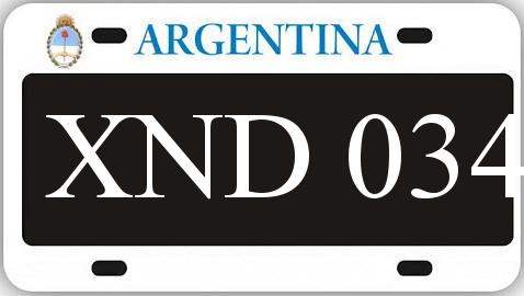 Patente XND034