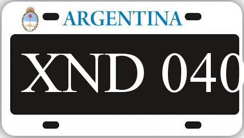 Patente XND040