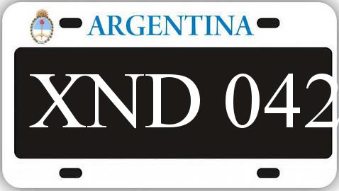 Patente XND042