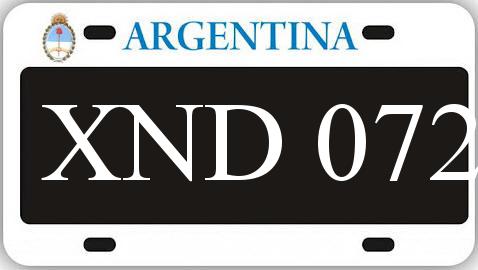 Patente XND072
