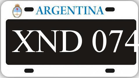 Patente XND074