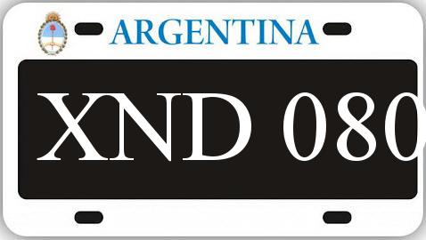 Patente XND080