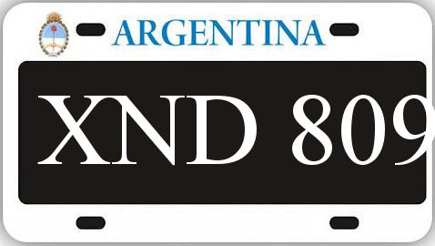 Patente XND809
