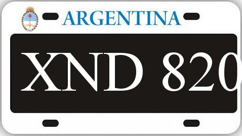 Patente XND820