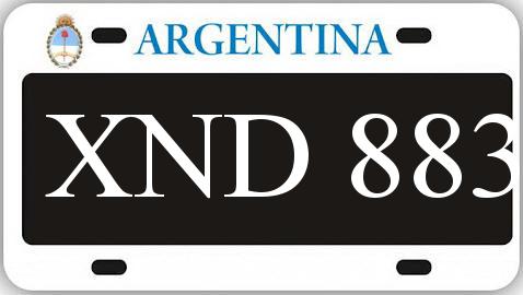 Patente XND883