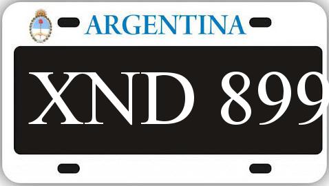 Patente XND899