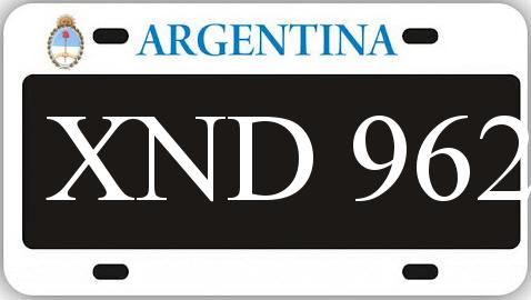 Patente XND962