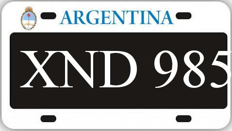 Patente XND985