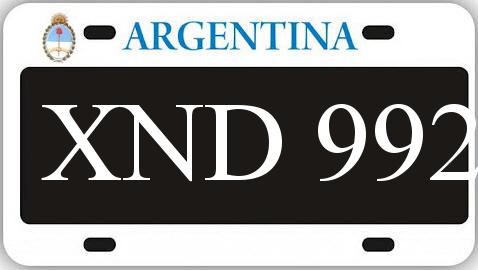 Patente XND992