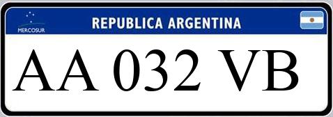 Patente AA032VB