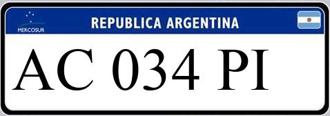 Patente AC034PI