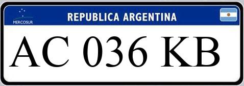 Patente AC036KB