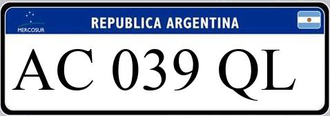 Patente AC039QL