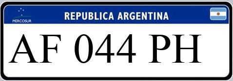 Patente AF044PH