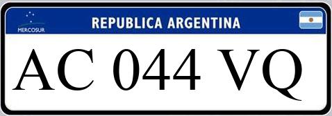 Patente AC044VQ