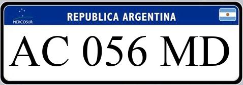 Patente AC056MD