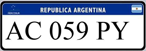 Patente AC059PY