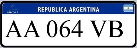 Patente AA064VB