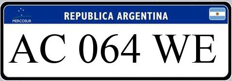 Patente AC064WE