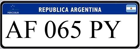 Patente AF065PY