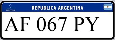 Patente AF067PY